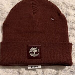 Timberland Rich Brown Knit Beanie